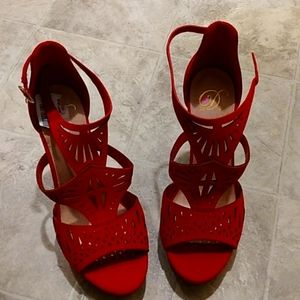 Red Stiletto Heels